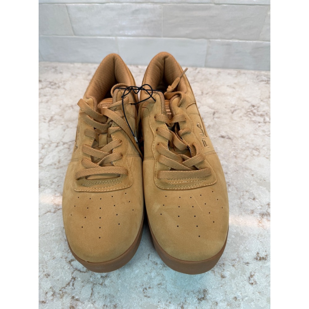 Fila Panache Wheat Tan Low Top Sneakers Men Size 10 NEW- NO BOX